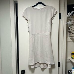 NWT Women’s Babaton Hamptons Mini Dress in Bone- size 8